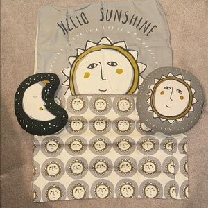 Primitives by Kathy Sunshine Sun and Moon Pillow Set
